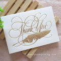 Paper Postcard Thank You Christmas Card Printing